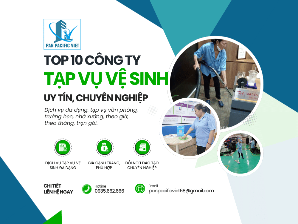 dịch vụ tạp vụ vệ sinh chuyên nghiệp