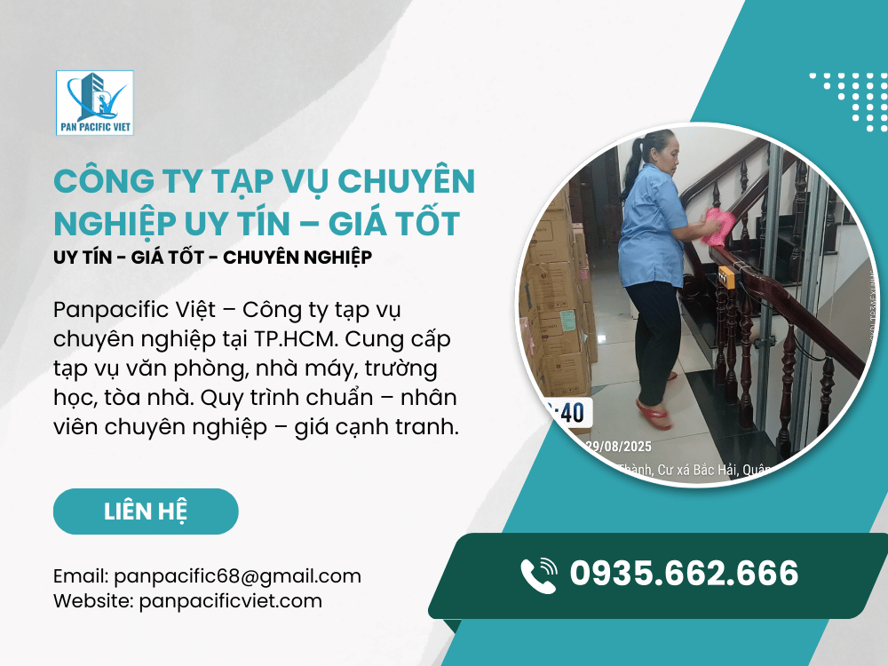 cong ty tâp vu ve sinh chuyen nghiep