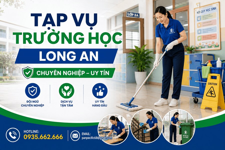Tạp Vụ Trường Học Long An Chuyên Nghiệp, Uy Tín