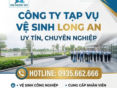 Công Ty Tạp Vụ Vệ Sinh Long An