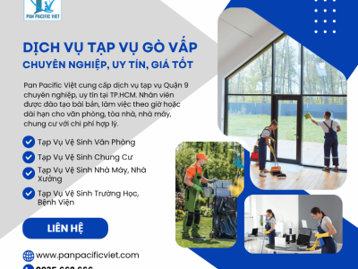 Cung Cấp Tạp Vụ Tại Gò Vấp Chuyên Nghiệp