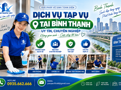 Dịch Vụ Tạp Vụ Tại Bình Thạnh