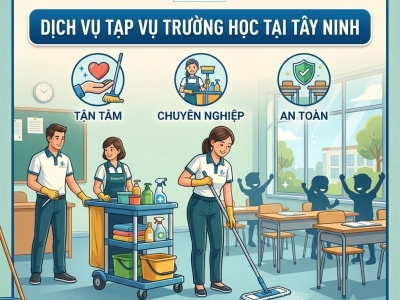 Dịch vụ Tạp Vụ Trường Học Tại Tây Ninh