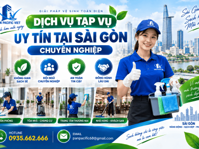 Dịch Vụ Tạp Vụ Uy Tín Tại Sài Gòn 