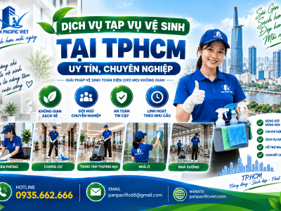 Dịch Vụ Tạp Vụ Vệ Sinh Tại TPHCM Uy Tín, Chuyên Nghiệp