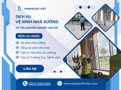 Dịch vụ vệ sinh nhà xưởng uy tín