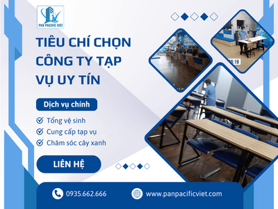 Tiêu Chí Chọn Công Ty Tạp Vụ Uy Tín